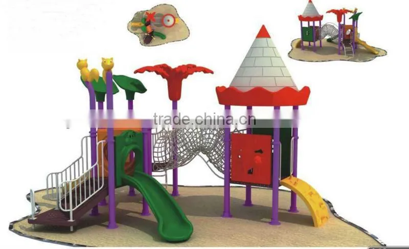 2013 outdoor plastic playground