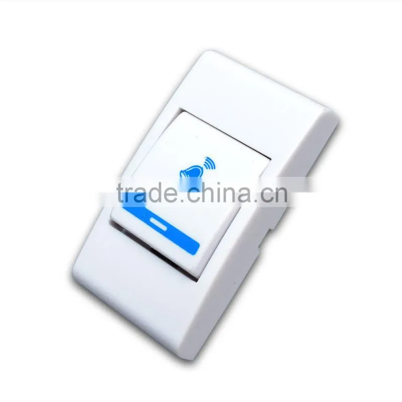 Door Bell 36 songs Wireless 80m Home Remote Control Chime Flashing LED Doorbell