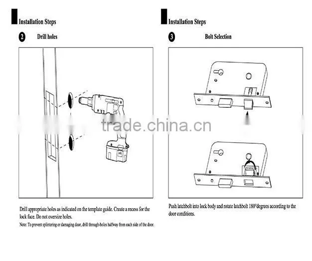High quality Brass KB lever door handle on plate,door plate