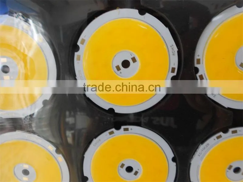 Epistar Bridgelux COB LED chip round high bright RA>85 high lumen 3W 5W 7W 9W 10W 12W 15W 18W 20W 30W