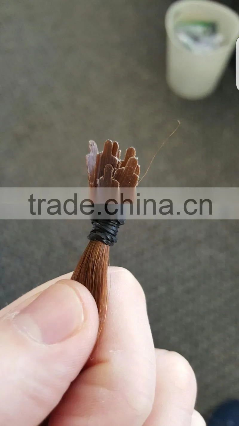 Beautiful Keratin prebonded Fan Tip Hair Extensions