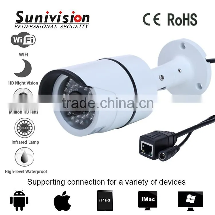 2 year warranty high Definition bullet HDTVI CMOS 36 units IR LEDs 5 Megapixel newwork ip ahd security cctv camera