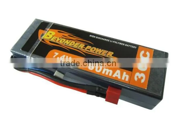 Beyonder Power hard case rc ego v v2 mega 1200mah variable voltage battery for airplane/car/toy with high discharge rate 10C-60C