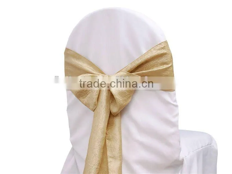 Crinkle taffeta table runner,table cloth,chair sash,placemat,napkin,chair cover