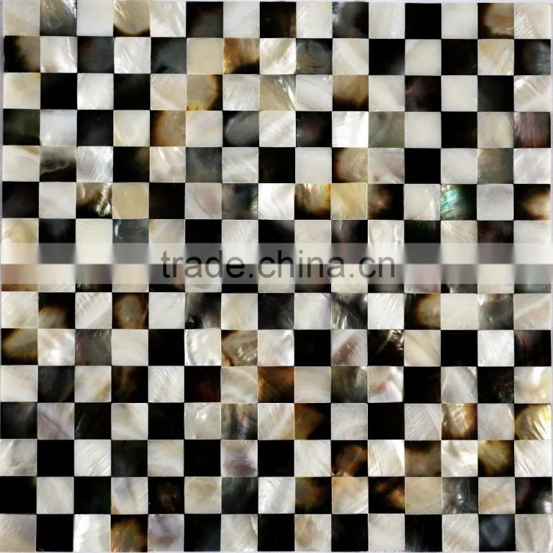 blacklip sea shell mosaic mix freshwater mother of pearl mosaic