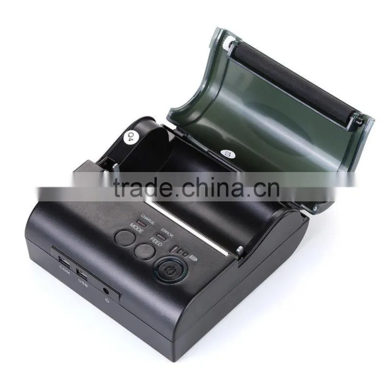 2015 hotseller 80mm Handheld Bluetooth Portable Printer
