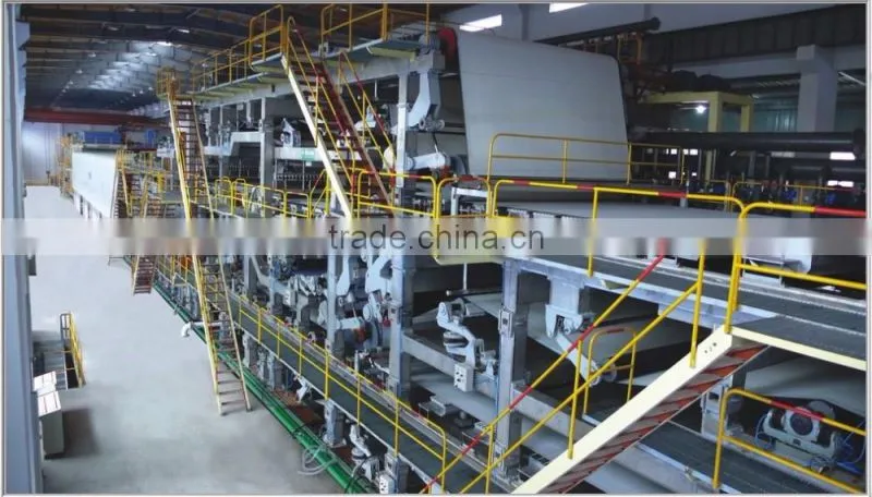 ISO9001:2008 certification small waste paper making machine, paper recycled production line