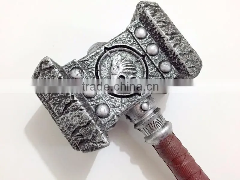 Warcraft Destruction Explosion Models Anime Cosplay Props Limited Edition Saar Game Hammer Weapons