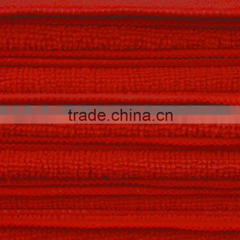 6 x 16 in. 300 GSM Cleaning Towels with red