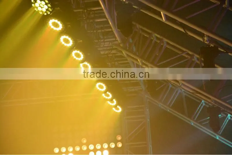 37pcsx10w RGBW led wash moving head light/disco effect light