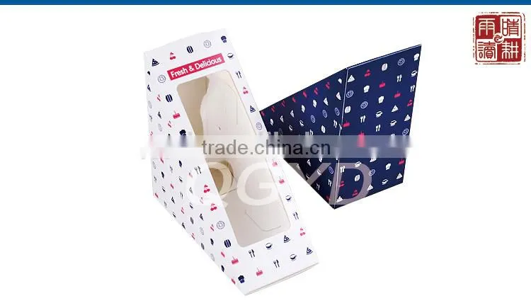 manufacturer custom food garde sandwich paper box