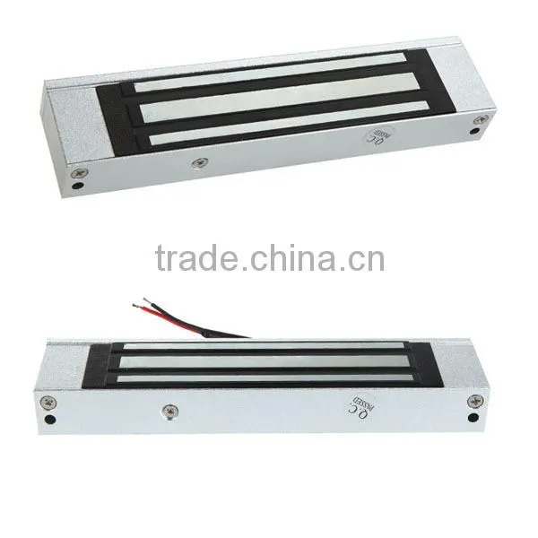 Wooden Door and Glass Door 12V Safe Electromagnetic Lock With 2 Lines and Time Delay