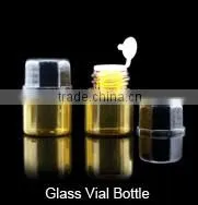 wholesale empty 5ml 10ml 15ml clear nail polish bottle with cap and brush stock