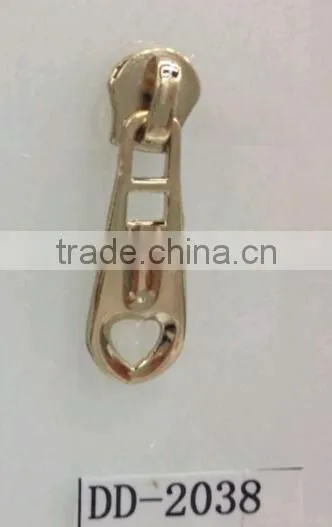 gold nylon slider for purse