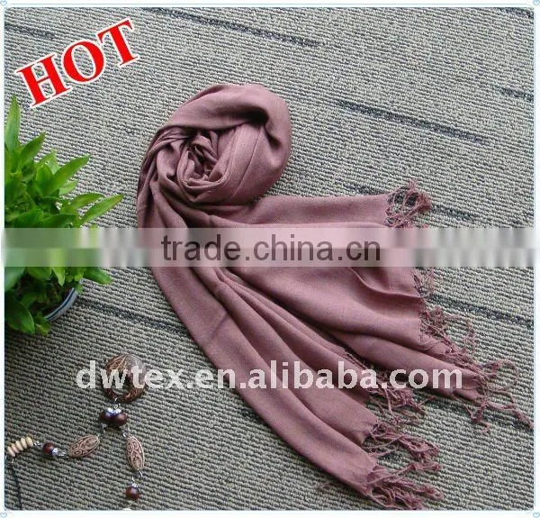 2012 new lady fashional 100%Classical Viscose / Wool / Pashmina Scarf