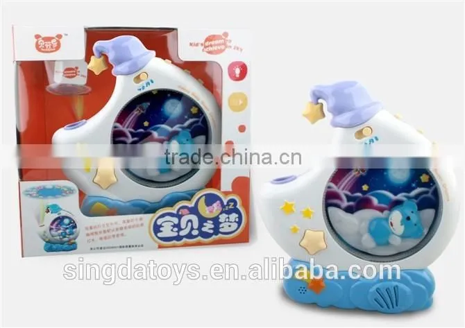 2014 Newest Musical Projection Lam Sleeping Baby Light With Music