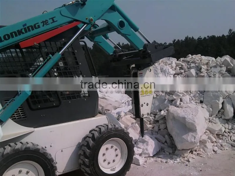 hydraulic skid steer loader 0.43m3