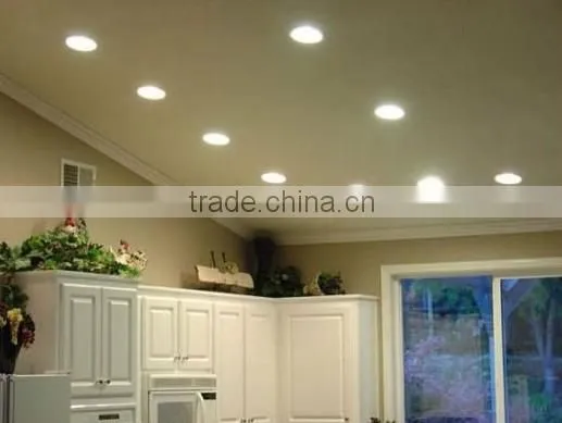 Dimmable LED Panel Light 30Pcs LEDs 6W Surface Mounted Panel Light Adjusted Round Shape
