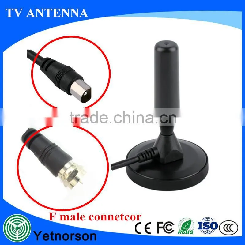 High quality HDTV digital TV Antenna DVB-T VHF/UHF indoor Omni directional Antenna