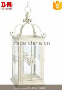 Latest Colorful Bar Decorative Palace Metal lantern