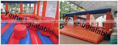 2015 EN14960 new design inflatable grass rolling ball