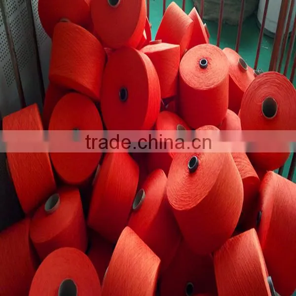 20s orange color yarn for sofa fabric
