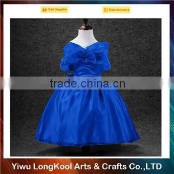 2016 Wholesale luxury girls fashion princess dress chiffon cinderella dress