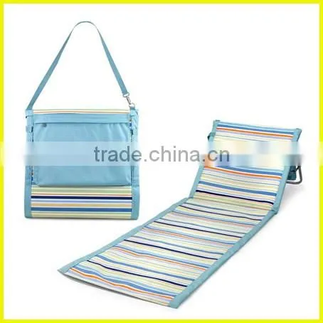 Portable folding stadium chair heavy-duty stadium chair seat cushion