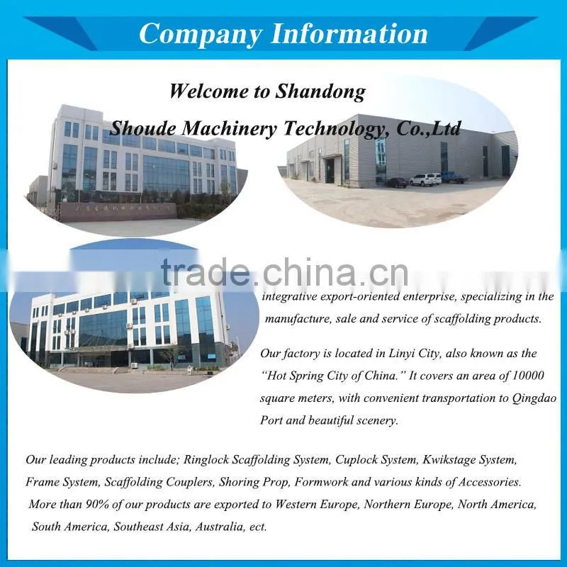 Scaffolding System Ringlock rosette fittings ledger
