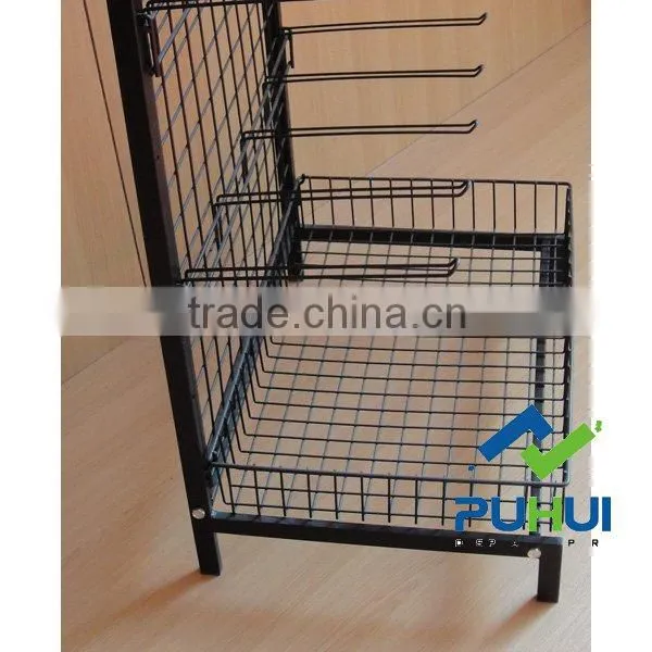 single side metal display stand