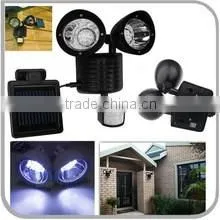 solar led outdoor wall light