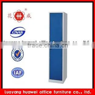 gray color KD design double door bedroom wardrobe with mirror