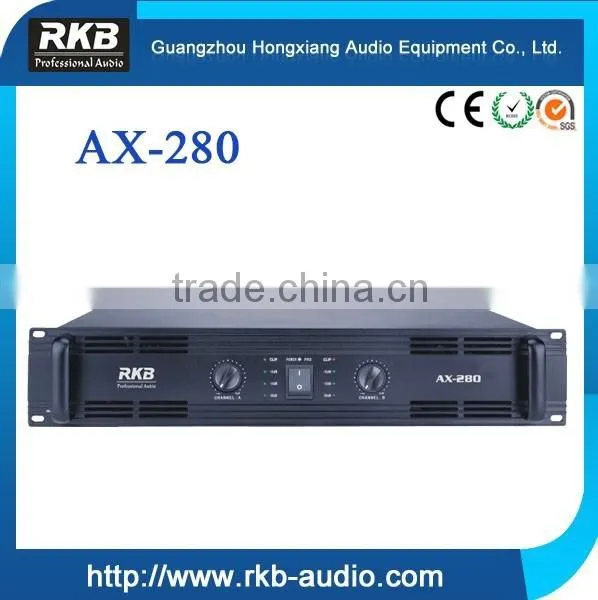 AX-280 pro high power class AB amplifier