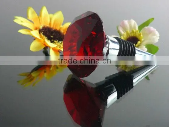 Hot sale crystal wine stoppers with high quality