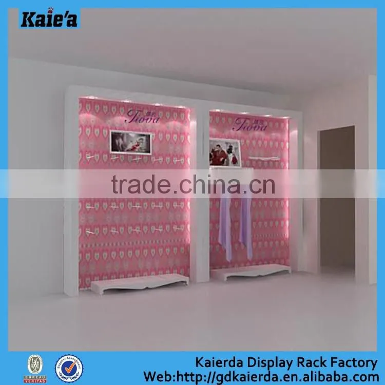 Custom underwear rack decoration/underwear shop design