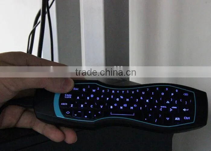 19 yang Modern Keyboard nirkabel, Putri duyung A8 keyboard, Remote Control Fly tikus udara untuk kotak TV PC pengiriman gratis