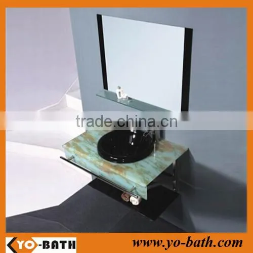 factory glass bathroom cabinet, glass cabinet