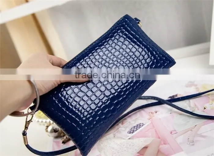 Low cost leather sling shoulder bag ladies purses handbags
