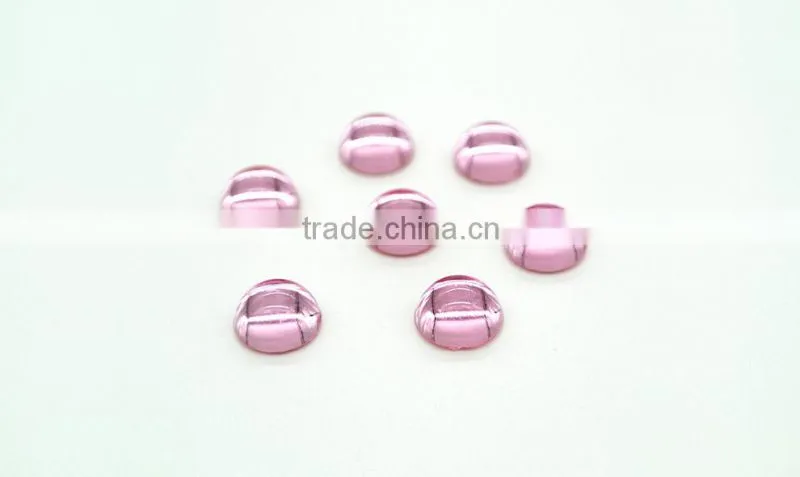 WA17 round flat back acrylic jewels rhinestones DIY fashion decoration, craft jewelry Cabochons