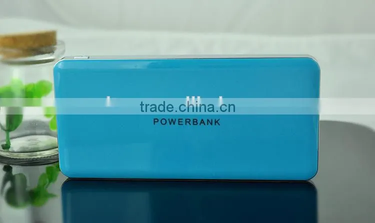 2014 new type 10000mah power bank with 4 beautiful colors popular power bank