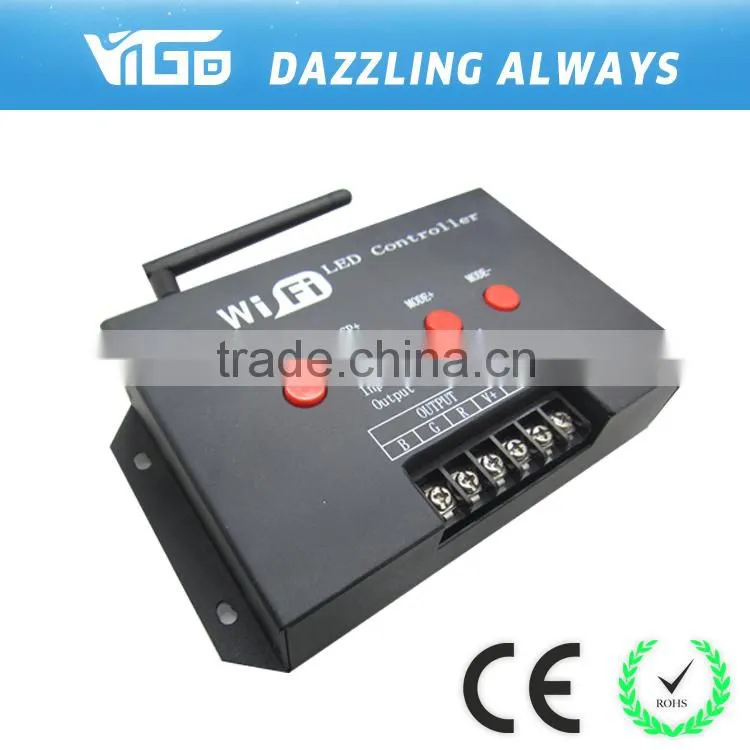 rgb led controller wifi with cellphone made in China