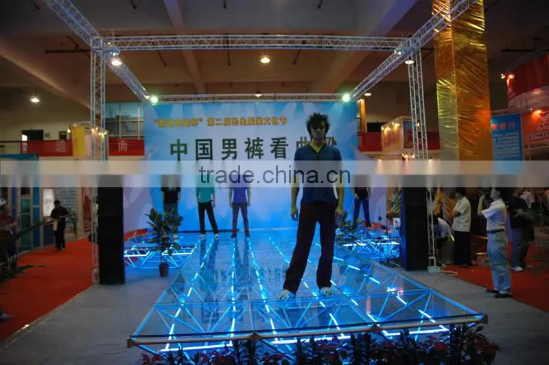 Transparent clear wedding stage decoration acrylic platform stage