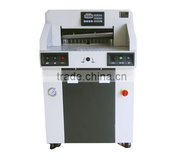 Chinese professional hydraulic cutter supplier for Photo paper, PVC, cardboard