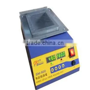 digital soldering pot lead free environmental /Square titanium soldering pot soldering