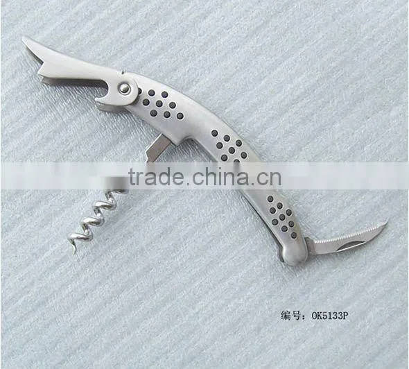 stainless steel wine opener