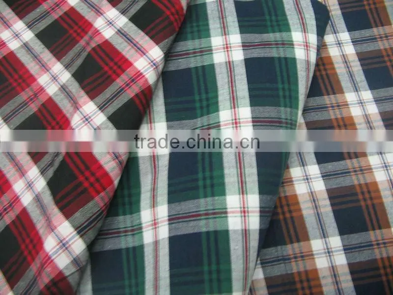 60S 100% Cotton Yarn Dyed Cloth for Shirt