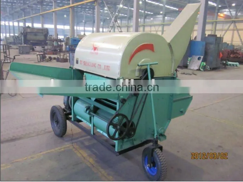 S1100 Diesel Engine Rice Threshing Machine With 1500-2200 kg/hr 086-15838105399
