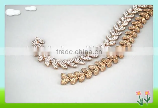 Cheerfeel bling bling decorative cheap rhinestone chain trim