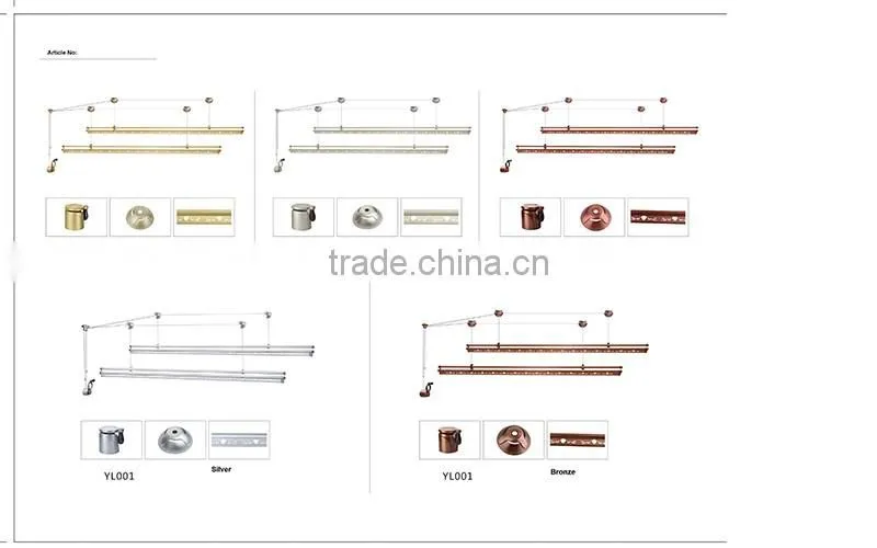 Hot Sale Wall Laundry Rack Manual Laundry Dryer