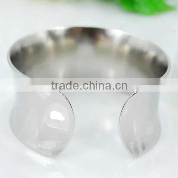 Custom Jewelry Designs stailess steel blank bangle bracelets Wholesale